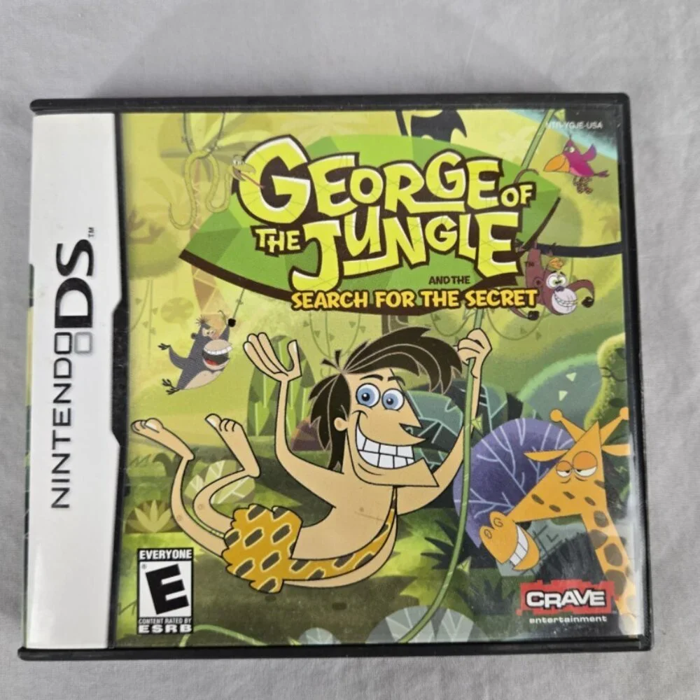 Nintendo DS Game George Of The Jungle Search For Secret Tested Works Complete